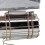 Fumoir à ruche, acier inoxydable 2810,4 cm, Or 11