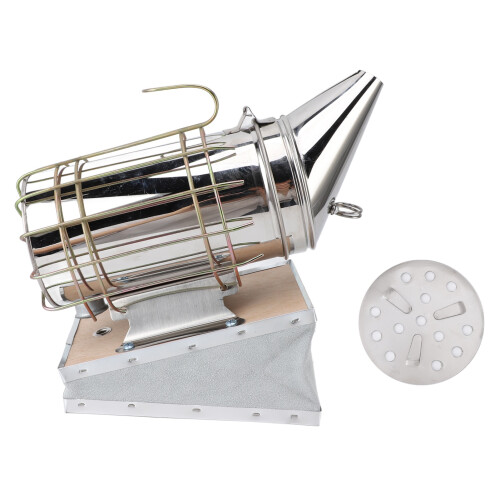 Fumoir à ruche, acier inoxydable 2810,4 cm, Or 2