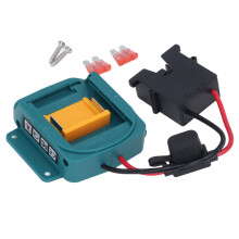 Adaptateur pour BL1850/BL1860 18 V Connecteur ABS noir