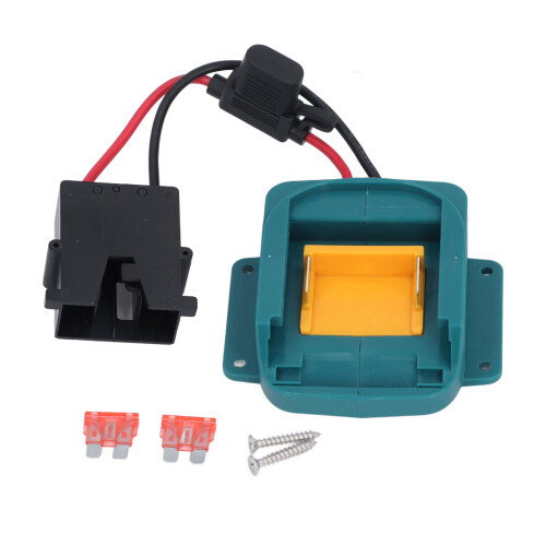 Schwarz 18V Batterieadapter für BL1860/BL1850, 6,0Ah 1