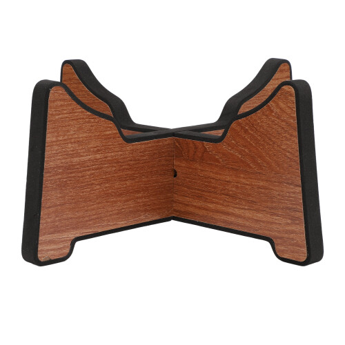 Support de tambour éthéré en bois d'acacia de taille moyenne