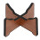 Support de tambour éthéré en bois d'acacia de taille moyenne 13