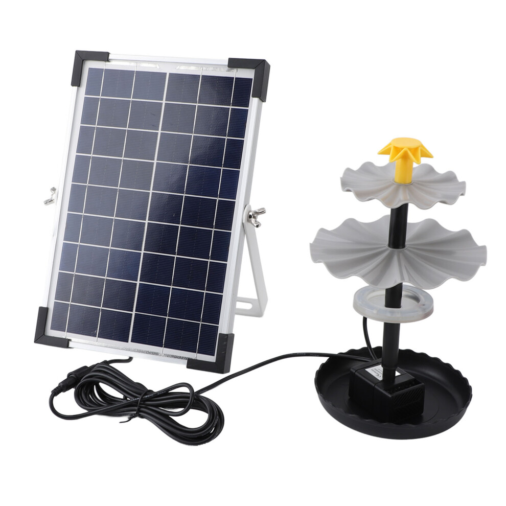Solar Fountain Pump Kit 6W, Ip68 Waterproof, 1500Mah Battery 5021334837952