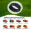 Stability Boost Rubber Protector for Robotic Mowers up to 90mm 6