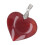 Herzchakra Stein roter Achat Heilstein Kristall 8