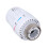 Brass Thermostatic Radiator Valve Straight, Level Adjustment 16