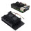 Custodia in alluminio con dissipatore e due ventole per RasPi 5B, 5V 14