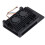 Custodia in alluminio con dissipatore e due ventole per RasPi 5B, 5V 1
