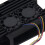 Custodia in alluminio con dissipatore e due ventole per RasPi 5B, 5V 12