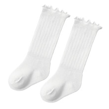 1 Paar Baby-Kniehohe Socken Baumwolle Säugling Kleinkind Kniehohe Strümpfe Socken für Frühling Sommer M (Empfohlen 6–12 Monate)