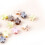 100 pezzi di mini fermagli per capelli con fiocco fiore frutta multicolore 8