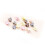 100 pezzi di mini fermagli per capelli con fiocco fiore frutta multicolore 11