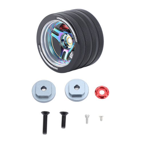 Grip de roue RC en aluminium 49mm/1,9 po MT41 multicolore 1