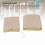 Beige Gitterbett-Liner-Bumper - Mesh, 150  27  0,25 cm 10