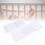 Full Size Baby Crib Mesh Bumper Breathable & Safe Adjustable Height White 5