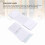 Full Size Baby Crib Mesh Bumper Breathable & Safe Adjustable Height White 14