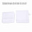 Full Size Baby Crib Mesh Bumper Breathable & Safe Adjustable Height White 2
