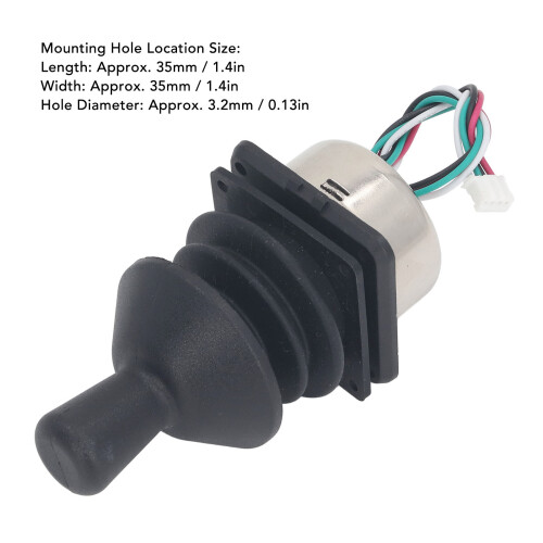 DC5V 360 joystick rocker 35x35mm, foro da 3,2 mm 1