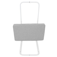 Adjustable Children Bed Rail Guard | Safety Bedside Padding - Gray