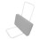 Adjustable Children Bed Rail Guard | Safety Bedside Padding - Gray 15
