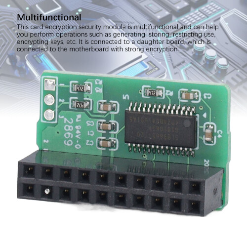 20-Pin TPM 2.0 Sicherheitsmodul für AOM-TPM-9665H 2