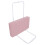 Universal Pink Bedside Rail Padding 40-60cm Sturdy & Safe for Cribs 14