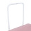 Universal Pink Bedside Rail Padding 40-60cm Sturdy & Safe for Cribs 12
