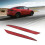 Red Rear Bumper Reflector Strip  00 C for Tesla Model Y  Pair 16