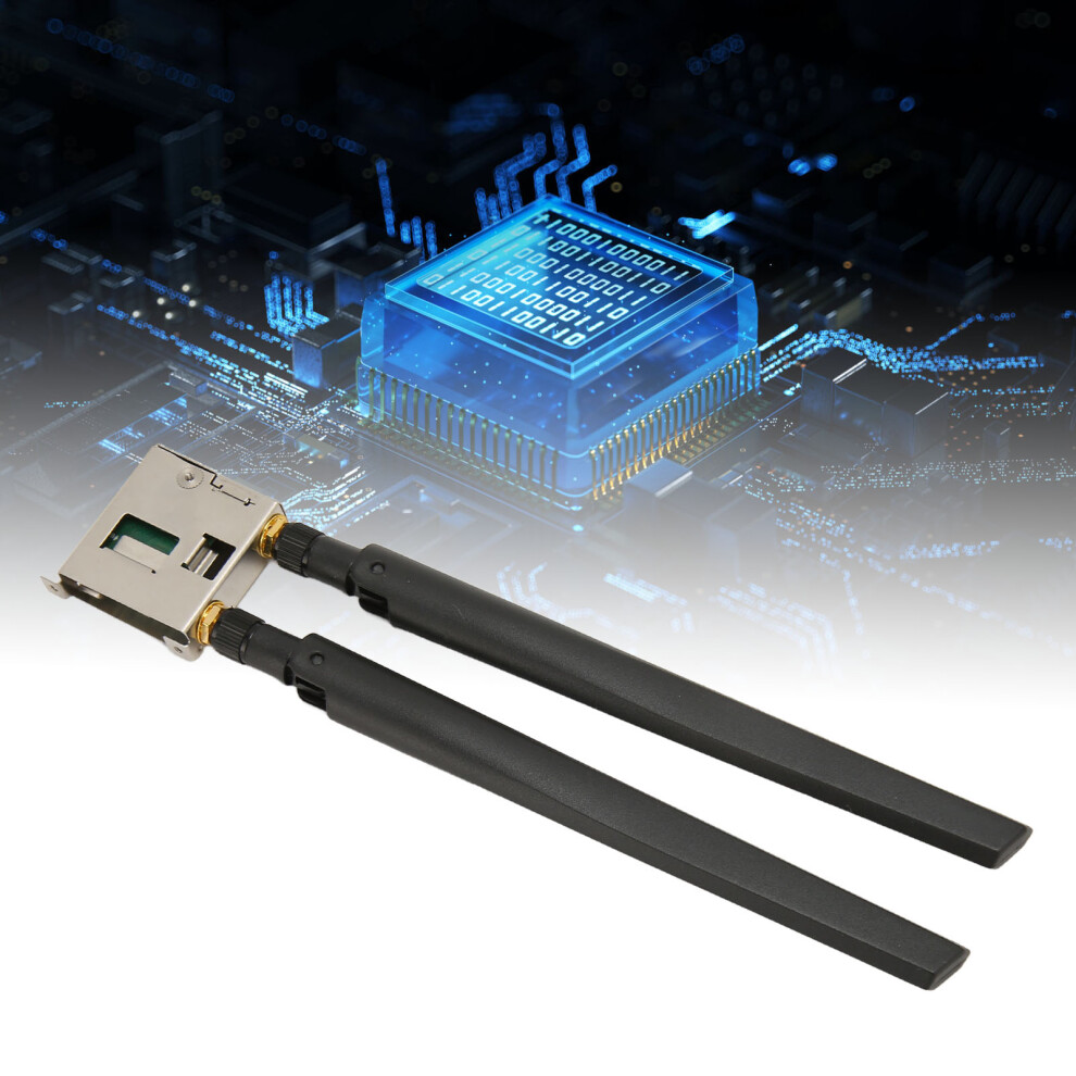Wifi 6 Wireless Card Dreiband 2,4Ghz 5Ghz 6Ghz M.2 Cnvio 802.11 Ax BT5.3 Wireless-Netzwerkkarte Mit 2 Antennen-image