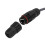 2 Stück SPX-Stecker zu RJ45-Adapter 3.3ft 1200Mbps Grau 12