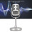 Retro Style Adjustable Wired Condenser Mic for Karaoke & Stage Fun 10