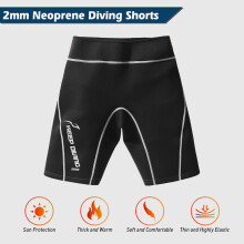 Shorts de neopreno para buceo de 2 mm, 11,3 oz, tallas S-XL