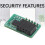 AOM TPM 9672 Verde 10PIN SPI verticale TPM2.0 5