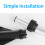 Lightweight PP Paddle Leaf Oar for Kayak Canoe 139x327MM Replacement 8