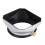Parasolar retro cuadrado 58mm plateado 49mm frontal 8