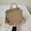 Umwandelbare Messenger-Tasche Khaki 24x19x12 cm Cap. 3