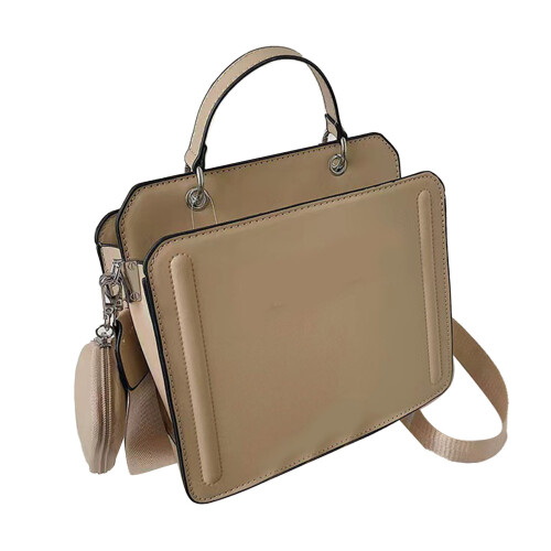 Umwandelbare Messenger-Tasche Khaki 24x19x12 cm Cap. 1