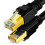 Câble Ethernet RJ45 Cat8 blindé noir 1 m 40 Gbps 14