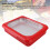 Space-Saving Tin Foil Food Container for Convenient Outdoor Dining 4