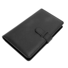 Album en cuir PU Ă 108 poches, mini de 3 pouces, 12 11, noir
