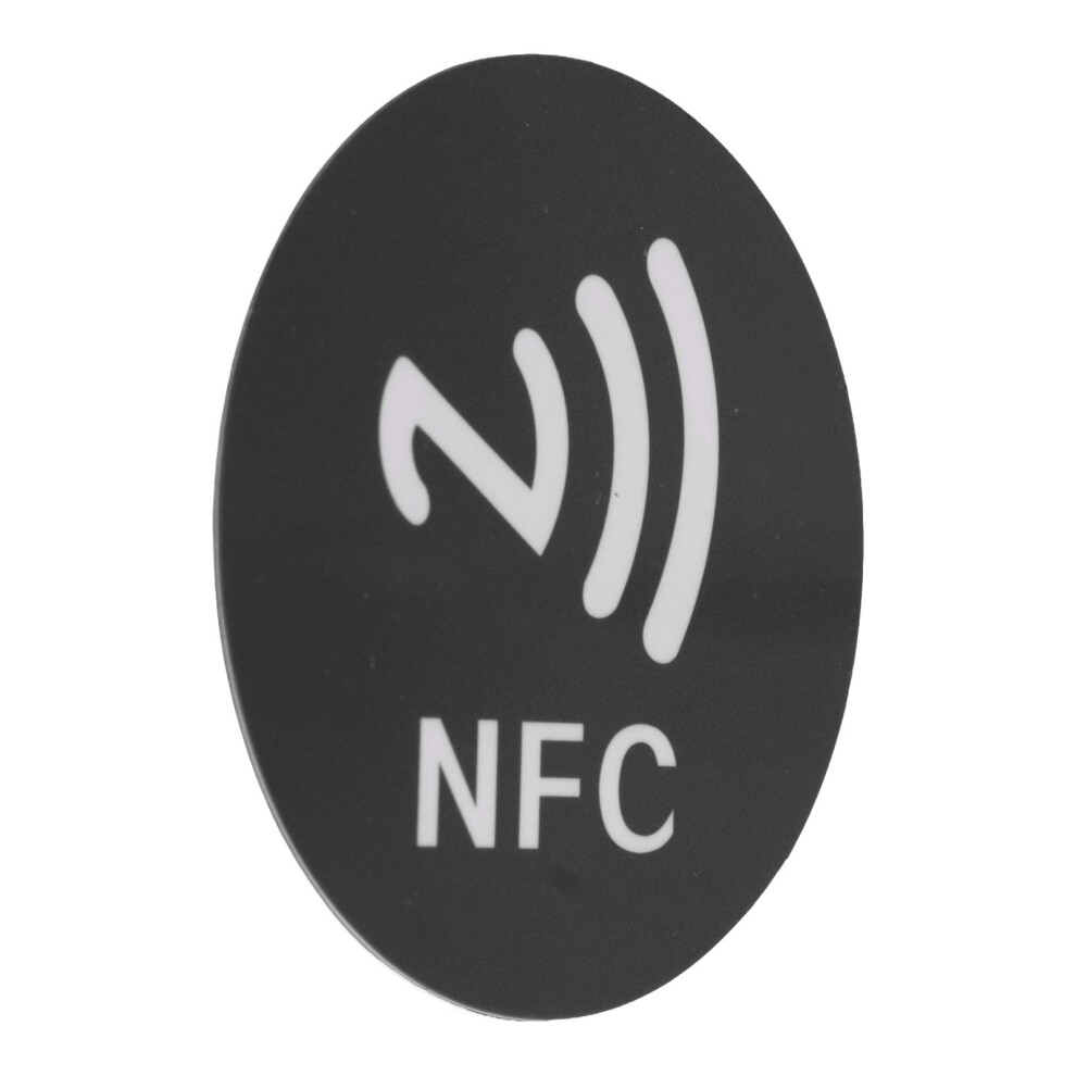 20Pcs 125Khz Pet Nfc Stickers Anti Interference Access Control Black 40Mm 3001334869858