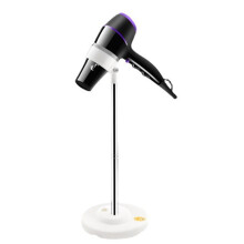 Rotatable Adjustable Hair Dryer Floor Stand with Soft Toothed Mouth