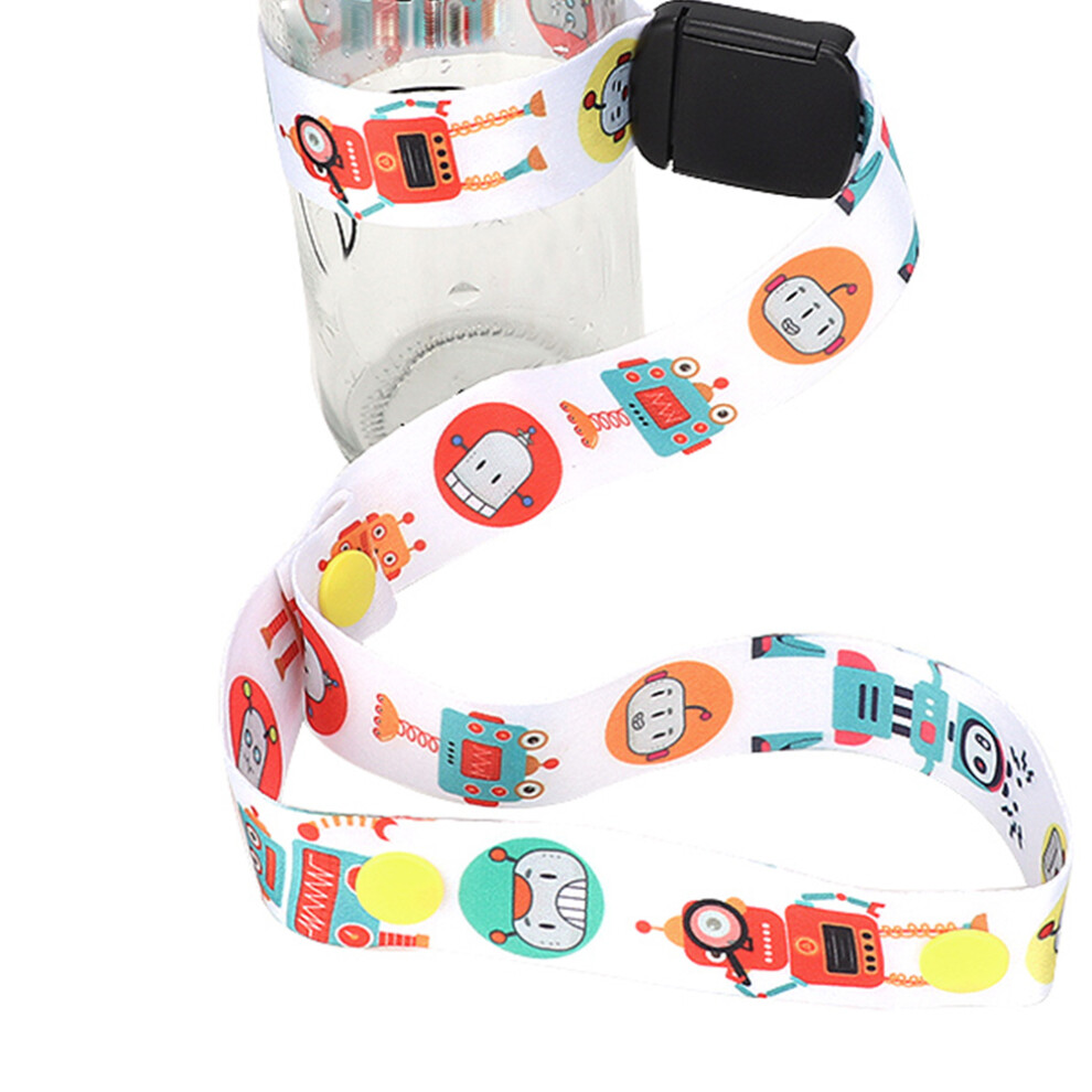 Baby Feeding Bottle Strap 2.5cm Adjustable Toy Leash for Stroller