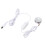 2 pezzi faretto mini dimmabile USB 5V, diametro 37 mm, caldo 8