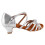 Kinder Soft-Latein-Tanzschuhe 260 g Silber Größe 30 11