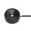 2 Stück Mini-LED-Spotlights USB 5V Aluminium 37 mm Weiß 12
