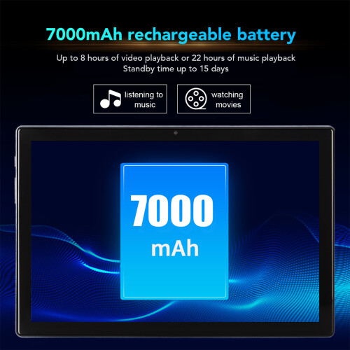 10.1-Inch Octa-Core Tablet 8GB RAM 256GB 5G WiFi Blue 2