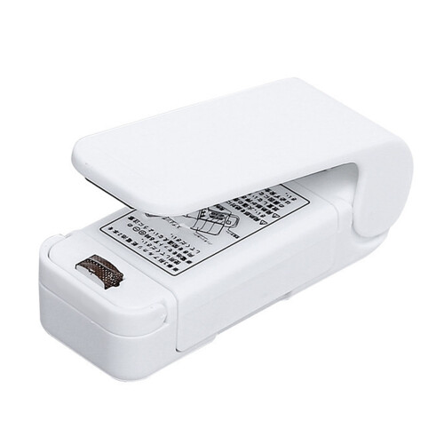 Mini scellant de sachets 50 g, 3,3 x 9 x 3,5 cm blanc 2