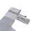 Tapis à langer portable gris pour bébé imperméable 12
