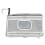 Tapis à langer portable gris pour bébé imperméable 15